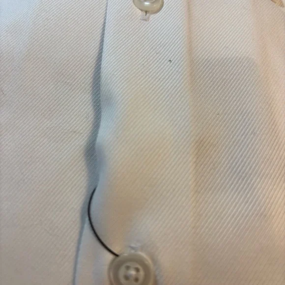 Bachrach Men's White Shirt - Picture 4 of 5